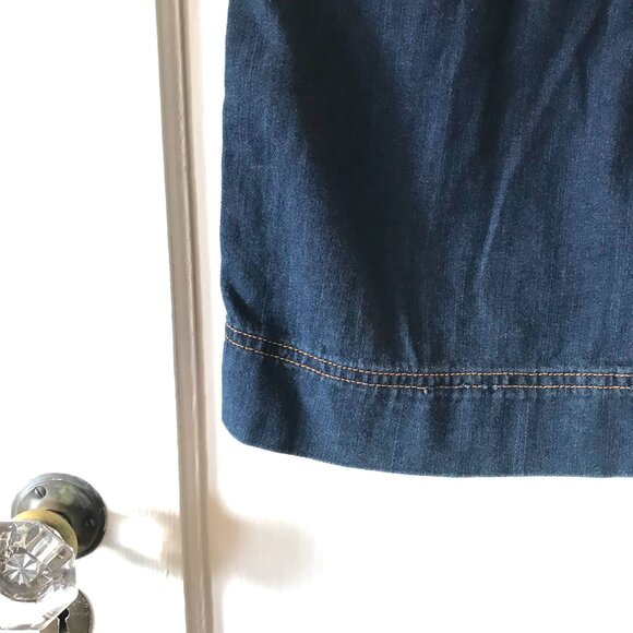 Anthropologie | Maeve Traced Denim Dress - Picture 7 of 14